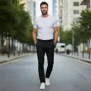 Kit Verão 5 Calças Masculina De Sarja Retrô Premium - Pague 3 Leve 5