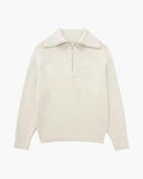 Sweater Crest Zip Sweater