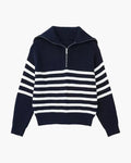 Sweater Crest Zip Sweater