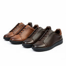 Tênis Casual Masculino Mônaco em Couro Legítimo |COMPRE 1 LEVE 2|!