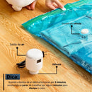 Kit Compact Premium – 5 Sacos a Vácuo + Bomba Elétrica